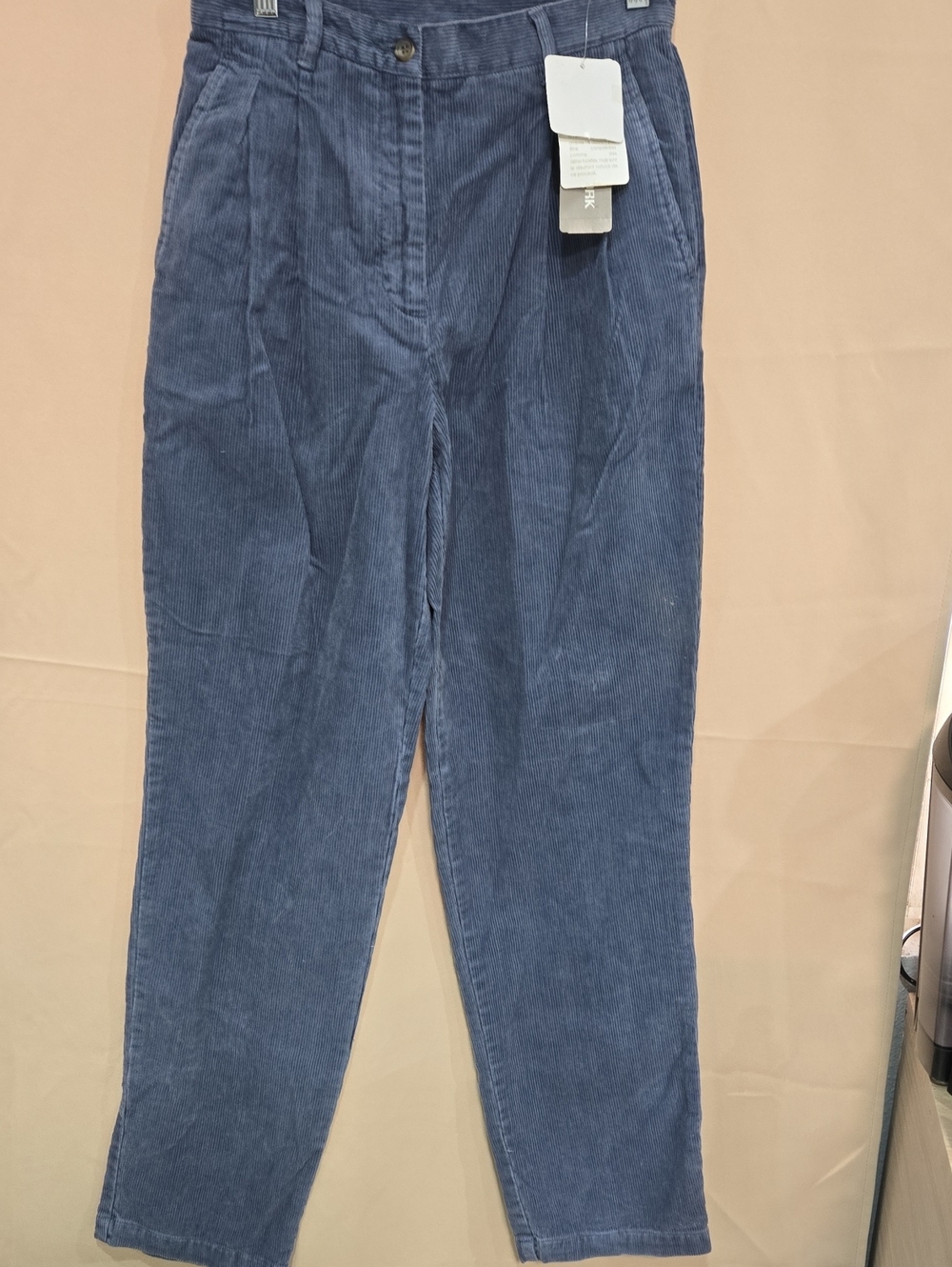 Jones New York Women's Corduroy Pants in Slate Blue